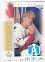 1996-97 Upper Deck #370 Joe Thornton Rookie RC Program of Excellence